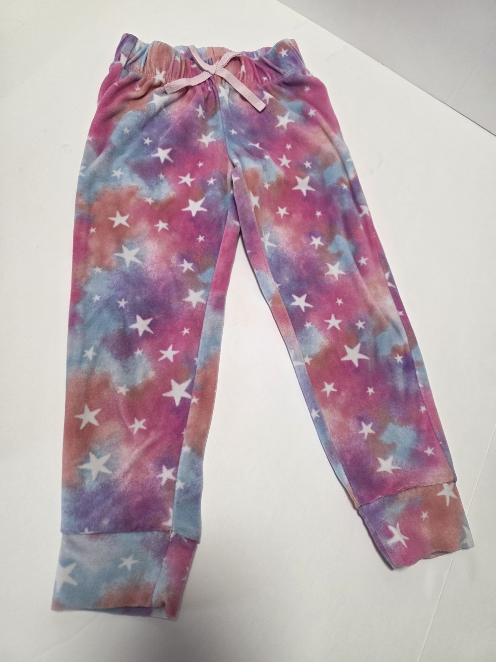 wonder nation Pink & Multicolor Girls Pajama Set - Rainbow Star Graphics - Picture 10 of 13